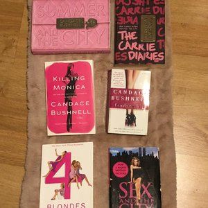 NYT Best Seller Candace Bushnell - Set of 6 Books